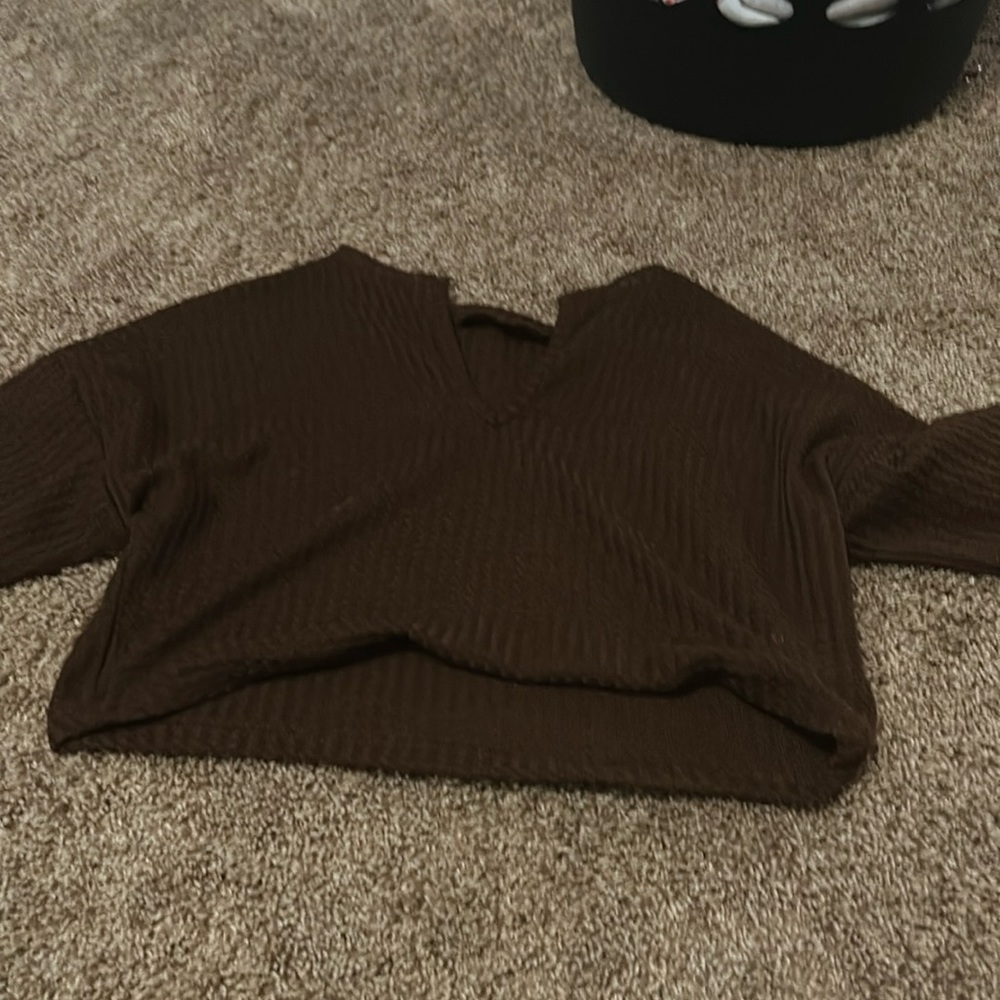 Brown sweater